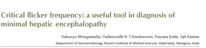 CFF A Diagnostic Tool